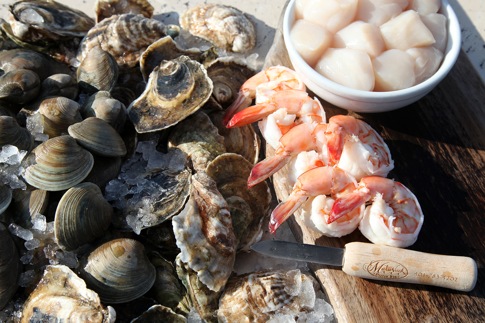 Fresh Seafood Shipped Matunuck Oyster Bar